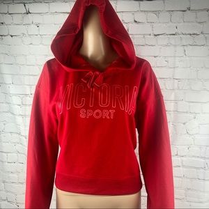 Victoria’s Secret Sport Cropped Hooded Sweatshirt